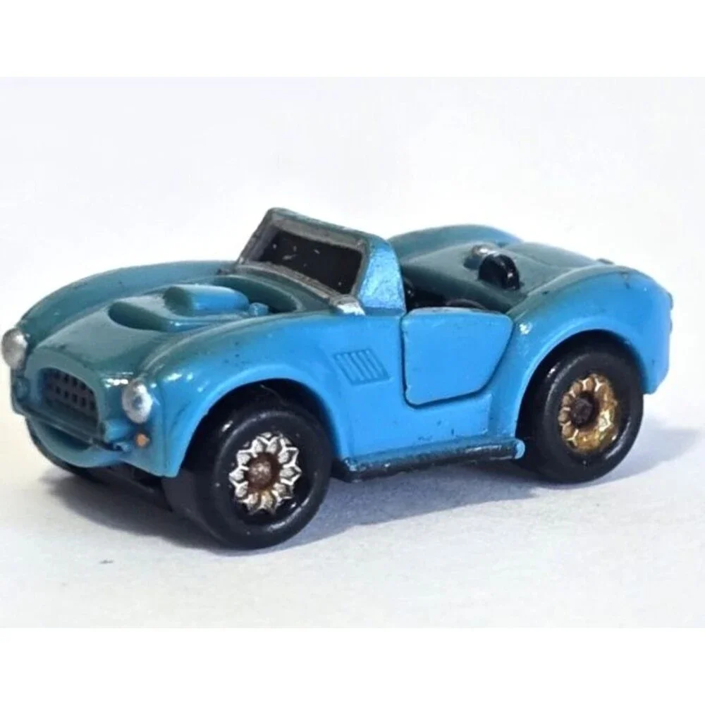 Vintage 1988 Galoob Micro Machines Deluxe Blue Shelby Cobra 1:160